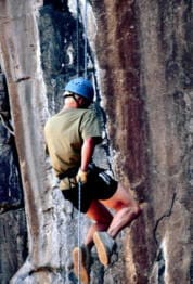 abseiling