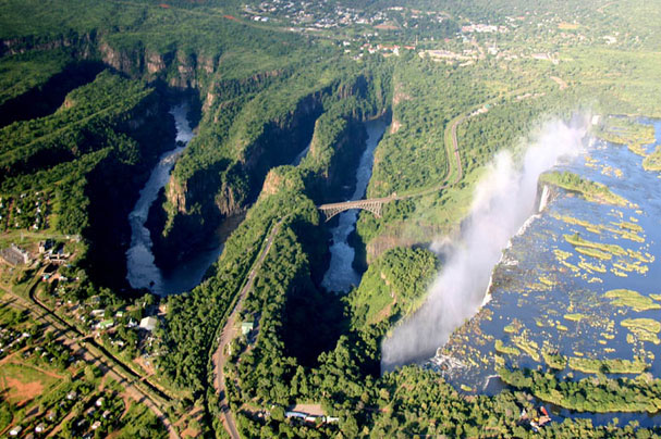 Formation of Vic Falls