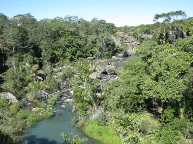 Kapanda Lupili Falls and the closeby campsite are perhaps two of the most attractive locations in Lavushi Manda (photograph by Jordan Wilson).