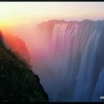 Victoria Falls Sunset